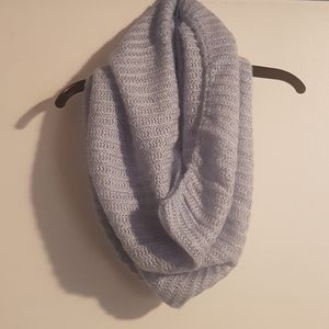 Baby blue infinity scarf